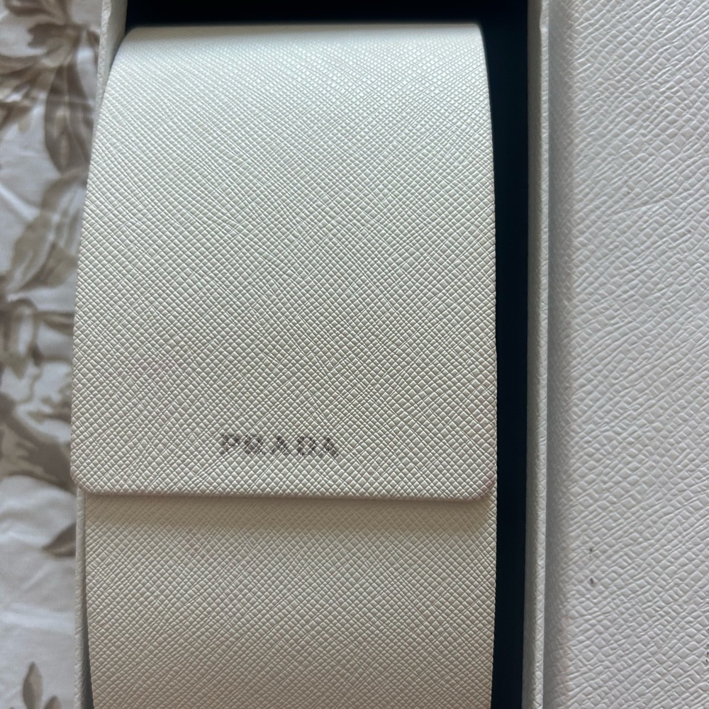 Prada Women's Black Geometric Sunglasses - Picture 10 of 13